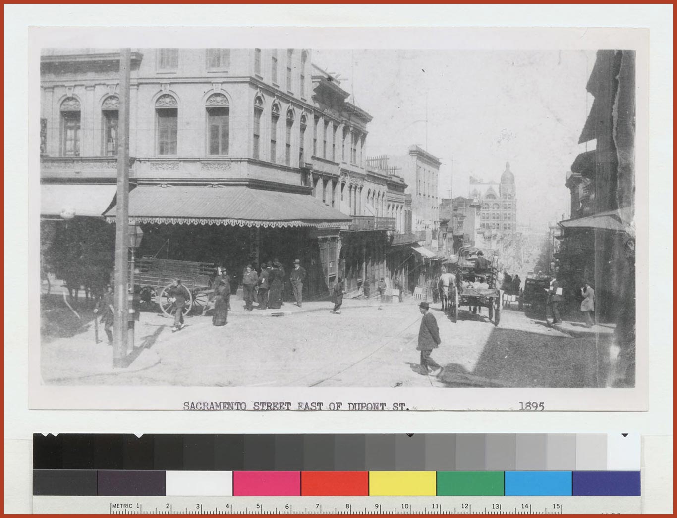 Joseph Tape's express office building on Sacramento and Dupont street.