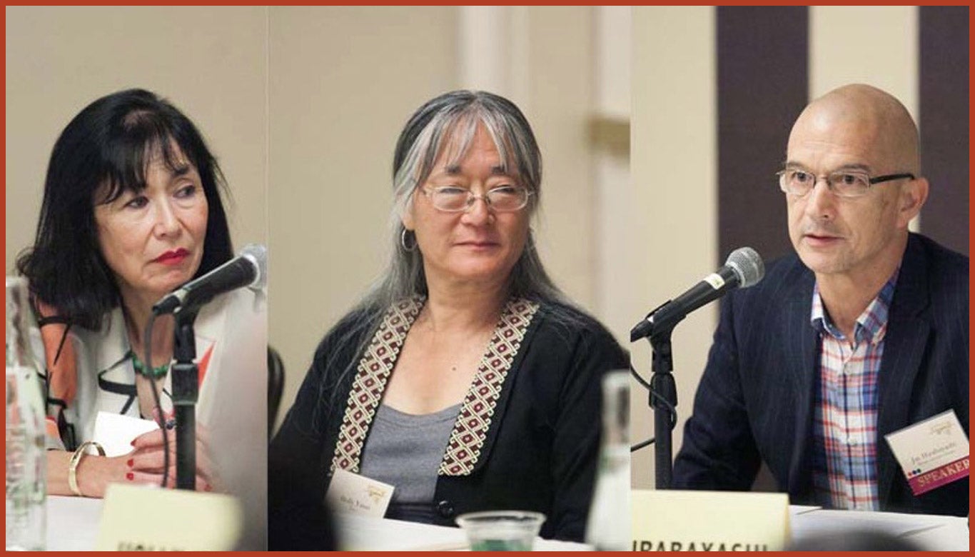 Karen Korematsu, Holly Yasui, and Jay Hirabayashi.