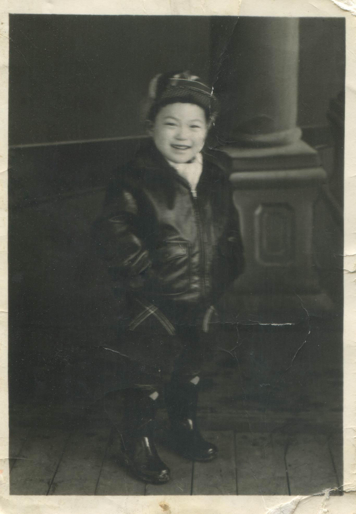 A young Chol Soo Lee poses for a portrait.