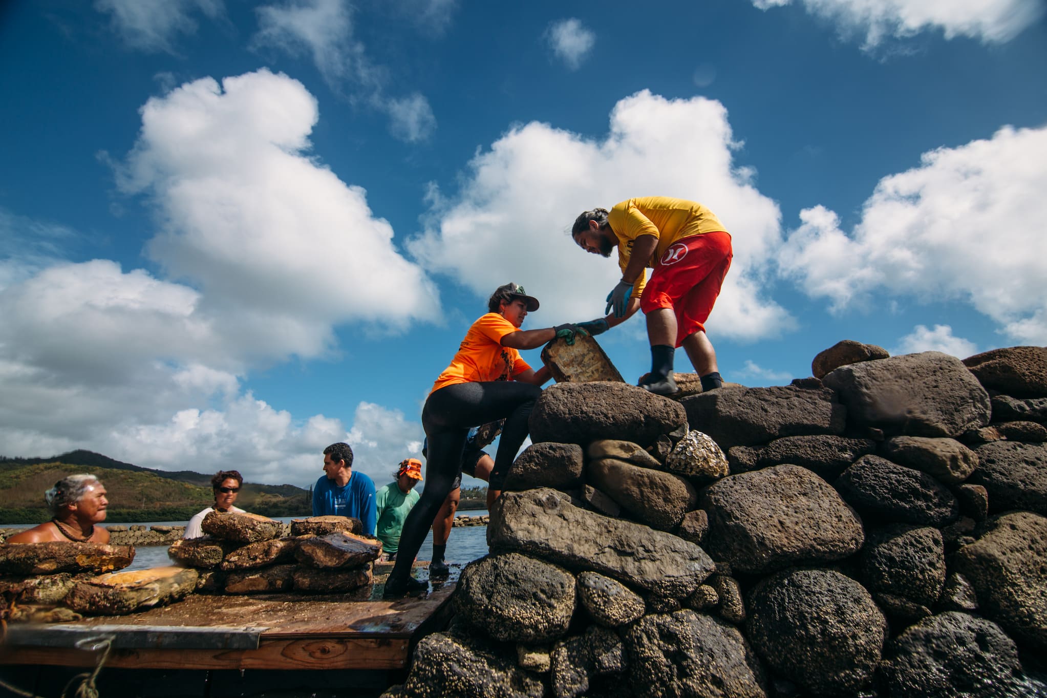 The non-profit organization Huliaupaʻa provides culturally based forms of innovative learning, leadership development, and collaborative networking to provide stewardship of Hawaiʻi’s wahi kūpuna (ancestral places). Huliaupaʻa also helped organize the Kaliʻupaʻakai Collective, an interdisciplinary community of wahi kūpuna advocates.